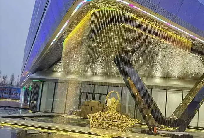 變頻數碼水簾安裝